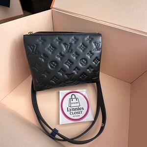 Louis Vuitton Coussin BB Embossed Shoulder Bag